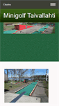 Mobile Screenshot of minigolftaivallahti.com